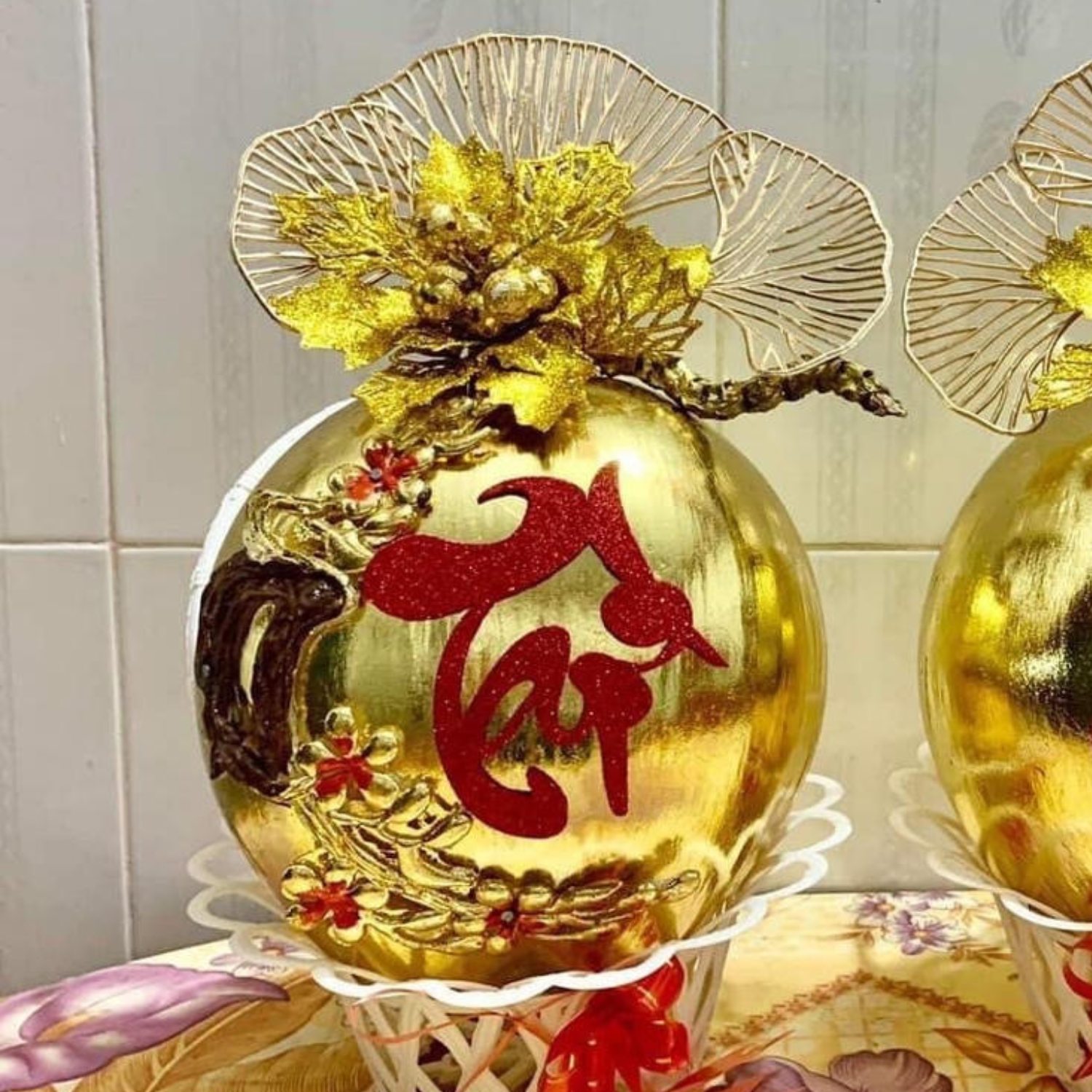 dua dat vang chung tet 01 Các mẫu dừa đẹp tại Quà Quê Dừa có giá phải chăng, gia công tỉ mỉ